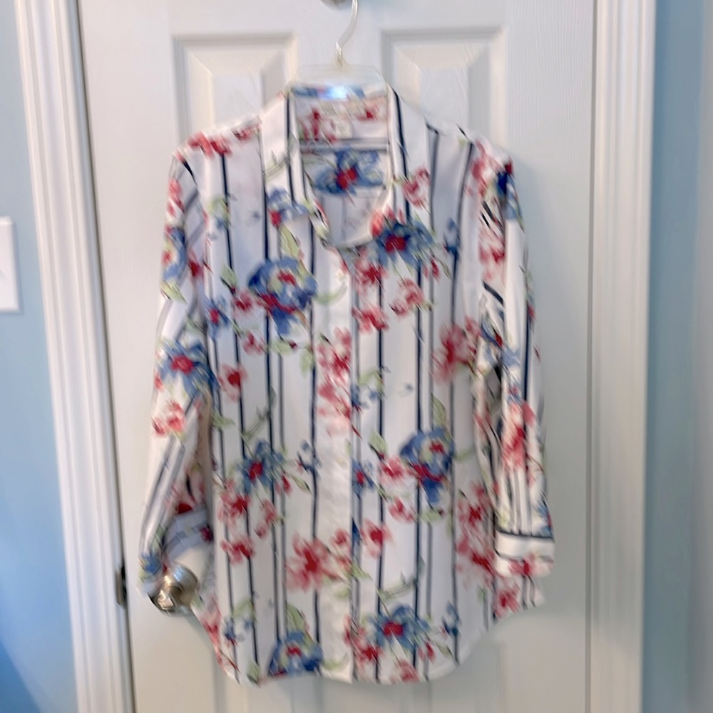 Coldwater Creek Women’s Button Up Shirt, Size 14